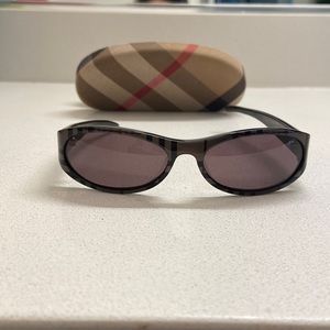 Burberry sunglasses. Sleek and small. Good condition